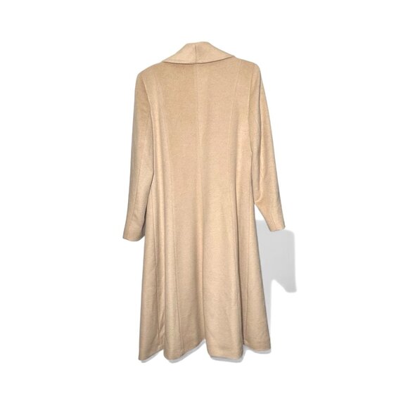 Sofia Cashmere Lara Shawl Collar Princess Coat Women’s Size 12 Camel Hair NWT - Picture 6 of 8